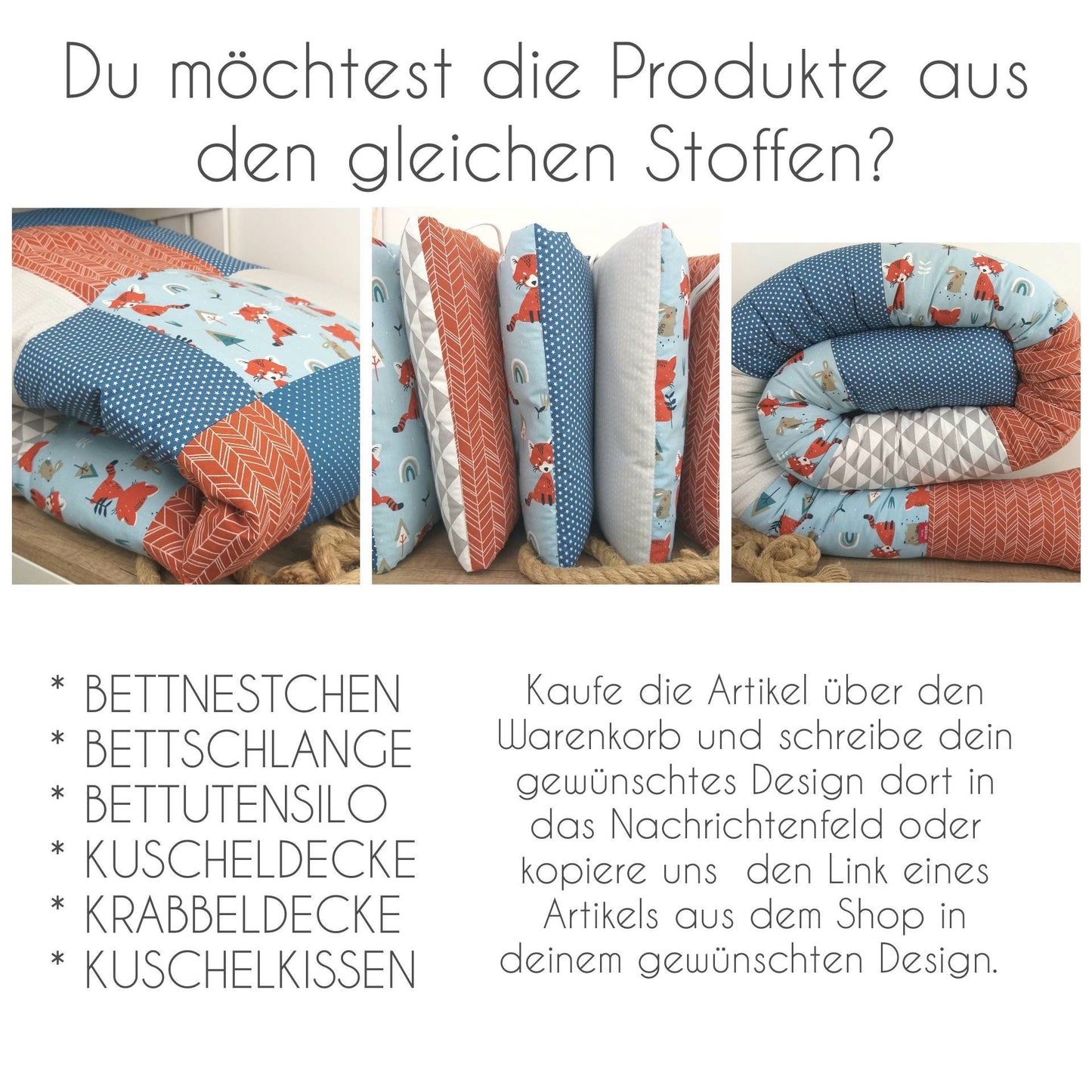 Krabbeldecke - Patchwork - Decke - Babydecke - Mint/Grau/Weiß - 3-4cm dick - mit Namensstickerei - ANKER dunkelblau / senf gelb / grau