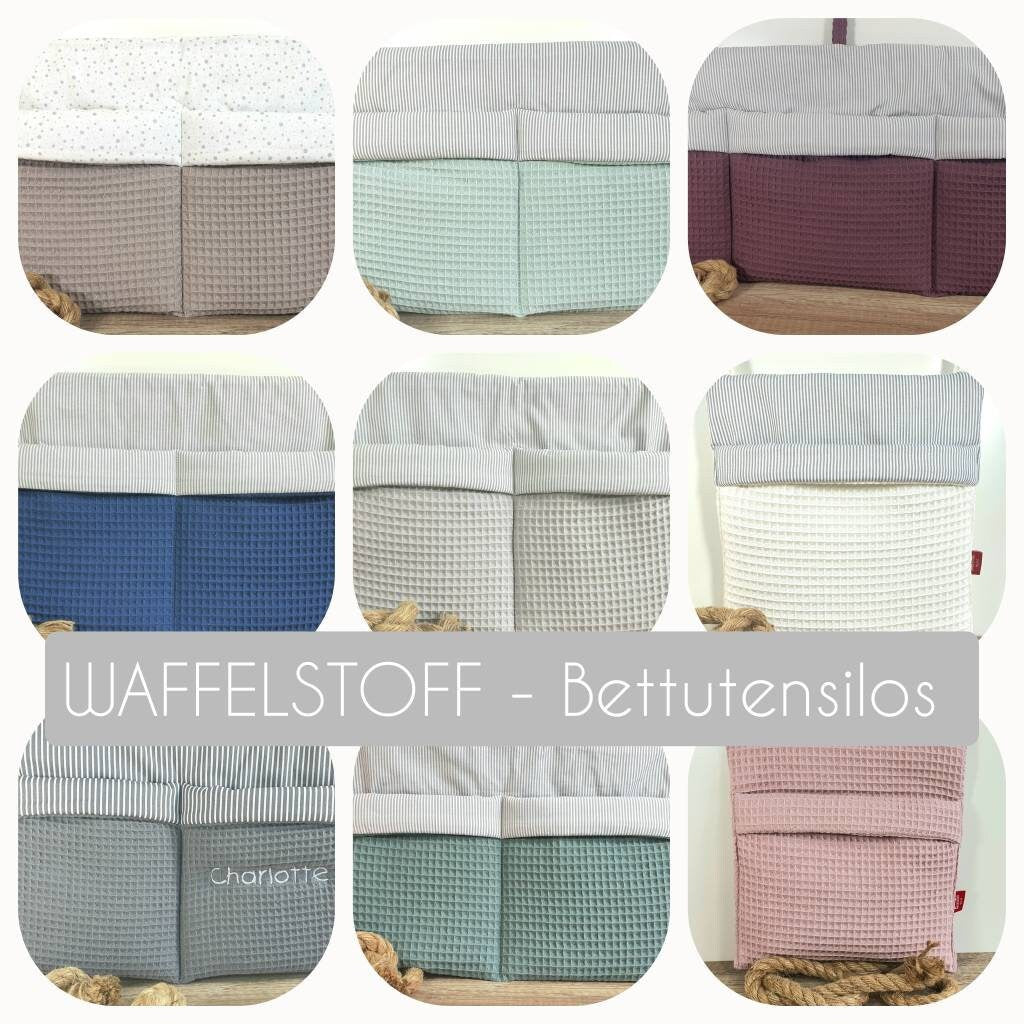 KITA-Kissen - KISSEN to go - Waffelpique - Kuschelkissen - Geschwisterkissen - Kinderkissen - personalisierbar mit Namen - DUSTYMINT