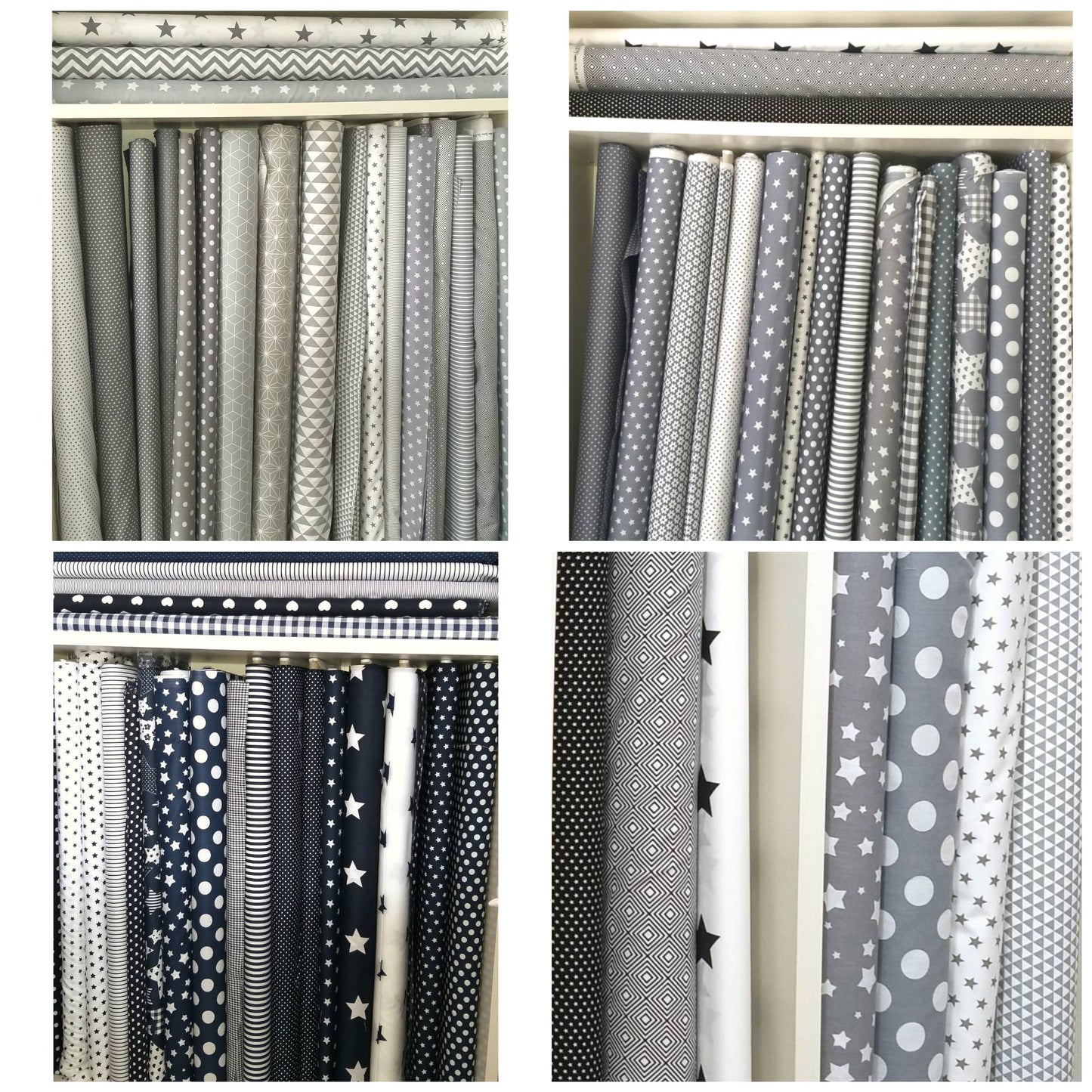 STOFFPAKETE | STOFFRESTE zum kg-Preis - Patchwork - Baumwollstoffe - Baumwolle - Flicken