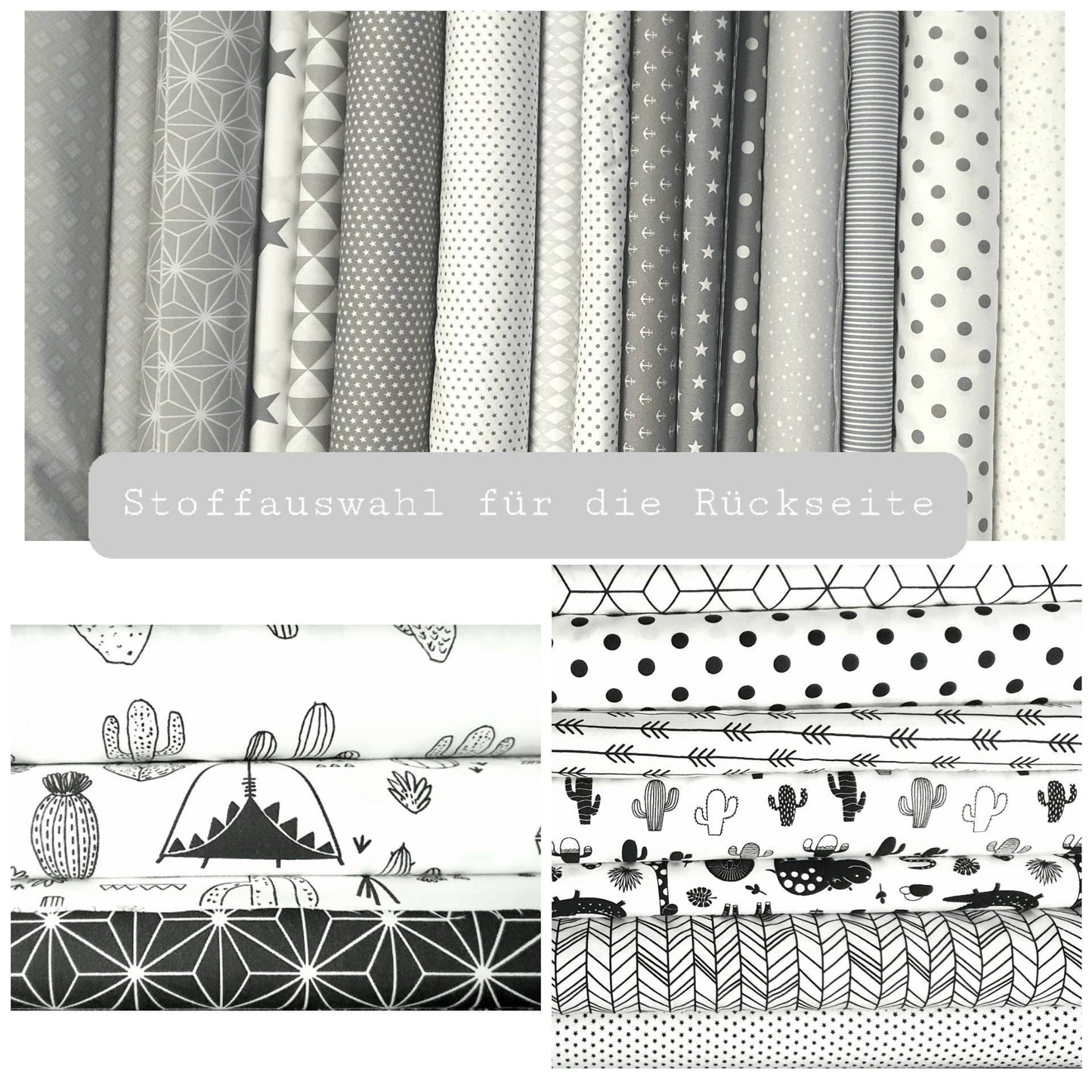 BETTUTENSILO aus Waffelstoff - praktische BETTTASCHE - WANDUNTENSILO - Utensilo für Wickeltisch - Babybett - Laufstall - Organizer jeansblau